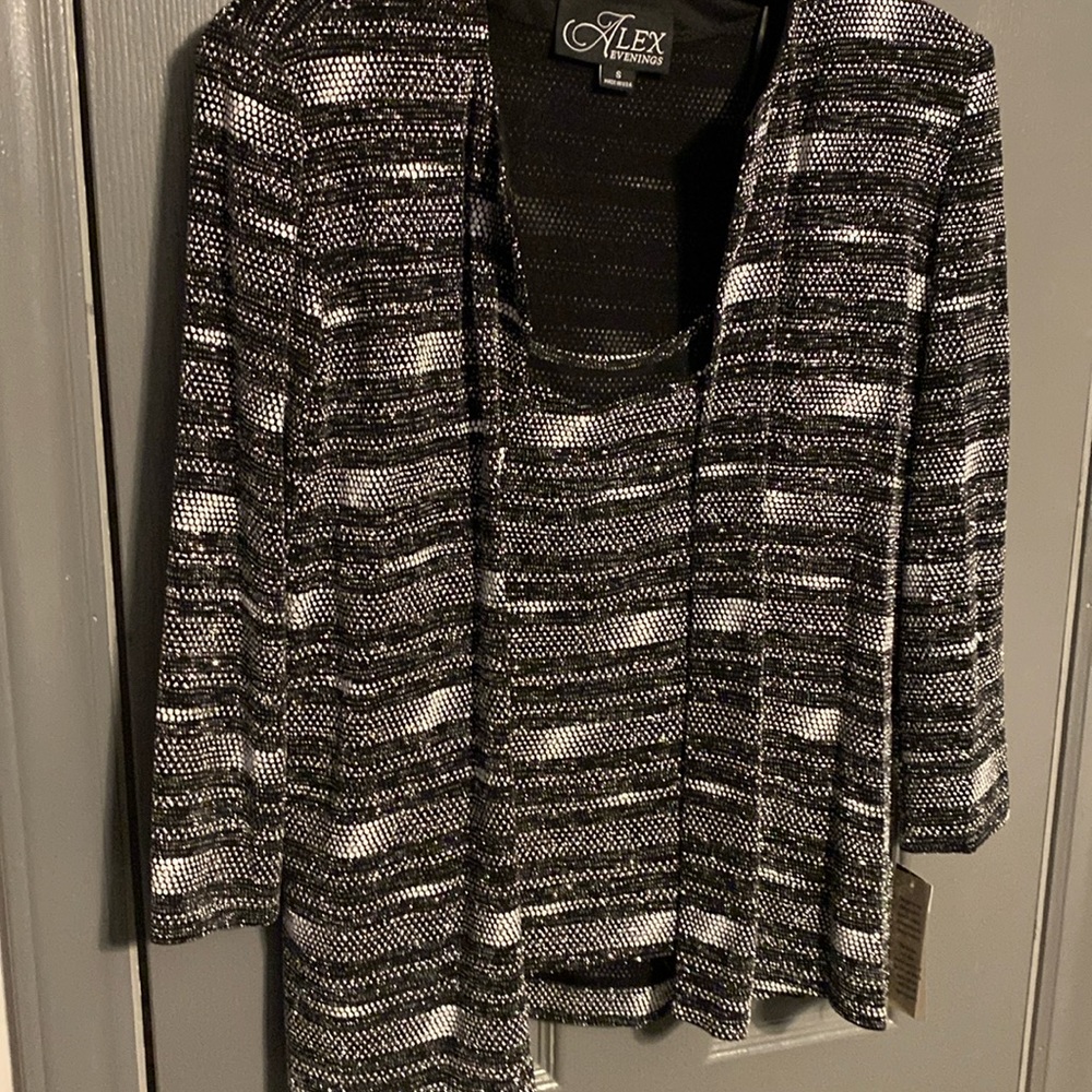 2 piece shell and Jacket black silver